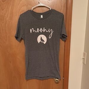 Harry Potter Gray Moony Graphic Tee | Size Small
